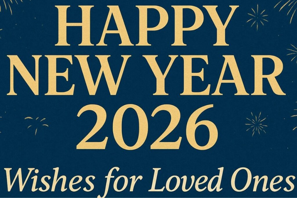 Happy New Year 2026 Wishes for Loved Ones