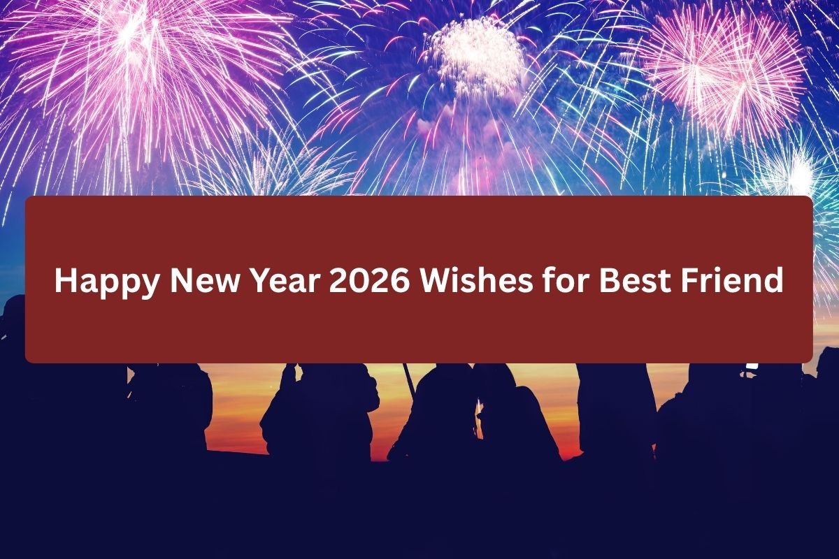 Happy New Year 2026 Wishes for Best Friend