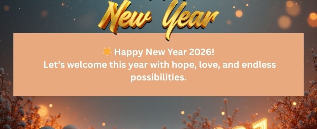 Heart Touching Happy New Year 2026 Wishes for Friends
